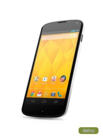Смартфон от LG Nexus 4 в белом цвете появится на рынке в начале июня