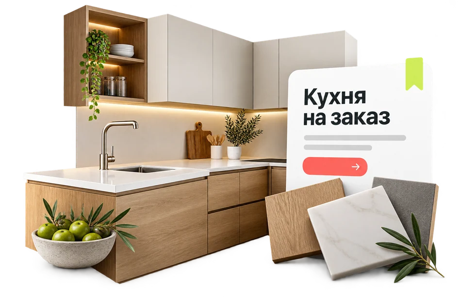 Мебель: заказ кухни по размерам